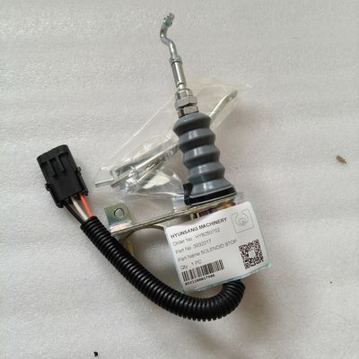 Hyunsang Excavator Parts SOLENOID STOP 3932017 For Deutz