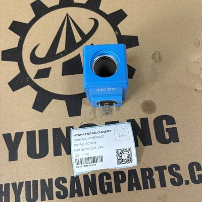 Hyunsang Excavator Parts Solenoid Coil 507848 507847