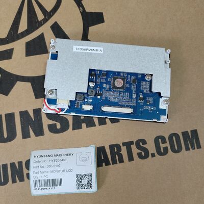 Hyunsang Machinery Parts 260-2193 Monitor LCD For 323D L, 324D, 324D L, 324D LN, 325D, 325D L, 329D L