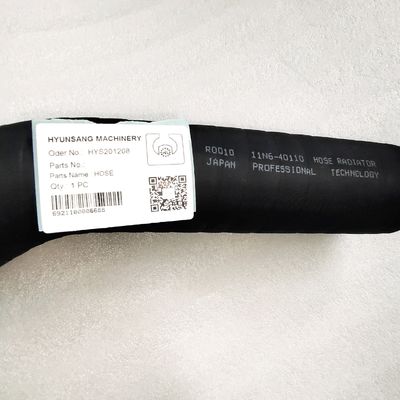 Hyunsang Excavator Parts Hose 1BQ6-46010 Hyundai HCE Hose - Intake Inlet Rubber Air Hose