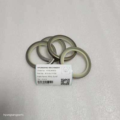 Hyunsang Excavator Parts Dust Seal 416-09-11130 For GD555, GD655, GD675, WA100