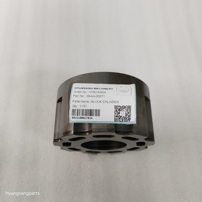 Hyunsang Excavator Parts Cylinder Block XKAH-00071 For R140LC-7, R210LC7, R210NLC7