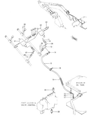 Excavator Parts Relief Valve 4282718 4372683 for EX220-5 EX270-5