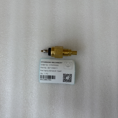 Water Temperature Sensor 8971256011 for Hitachi Excavator EX400-5 EX400LC-5 EX450LC-5 EX450H-5 ZAXIS450