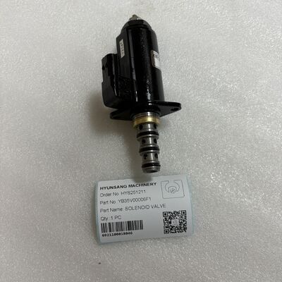 Excavator Parts Solenoid Valve YB35V00006F1 For SK200-6E SK200-8 Sk230-6e