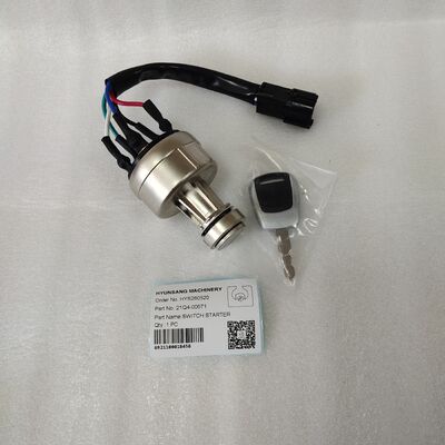 Excavator Parts Switch Starter 21Q4-00071 For R140LC-9 R220LC-9S HX220L