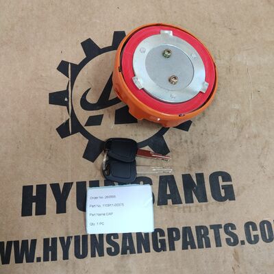 Excavator Parts Oil Fuel Tank Cap 110911-00375 For DH200