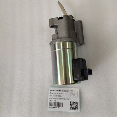 Excavator Parts Stop Solenoid Valve 20460335 For TAD520GE TAD720GE TAD721GE