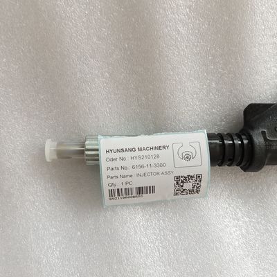 Injector Assy 6156-11-3300 20Y-54-39511 YM129503-53000 For  PC400 SA6D125E-3B-7